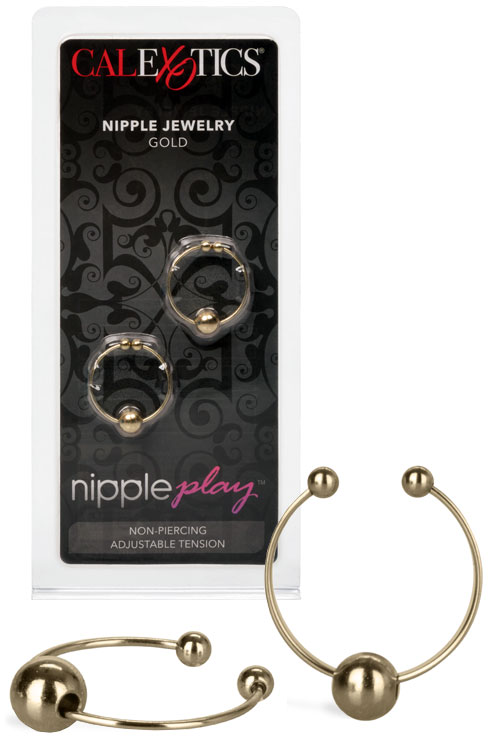 Non-Piercing Nipple Rings (2 Pack)