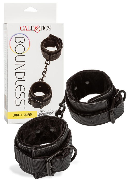 Boundless Vegan Leather Wrist Cuffs