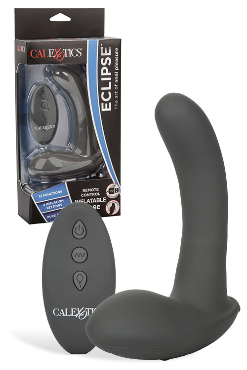 California Exotic Eclipse Remote Controlled 4.5&quot; Inflatable Prostate Massager