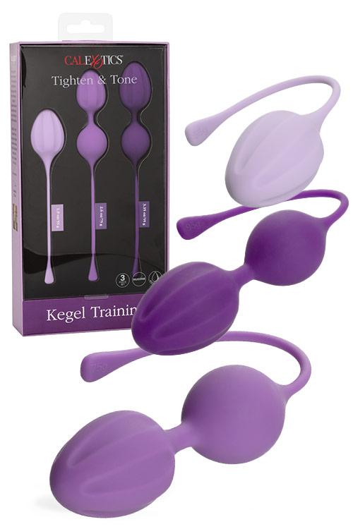 Silicone Kegel Training Set (3-pce)