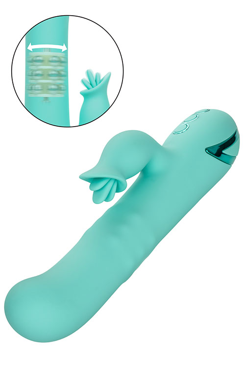 California Exotic Bel Air Bombshell Rabbit Vibrator plus Clitoral Teaser