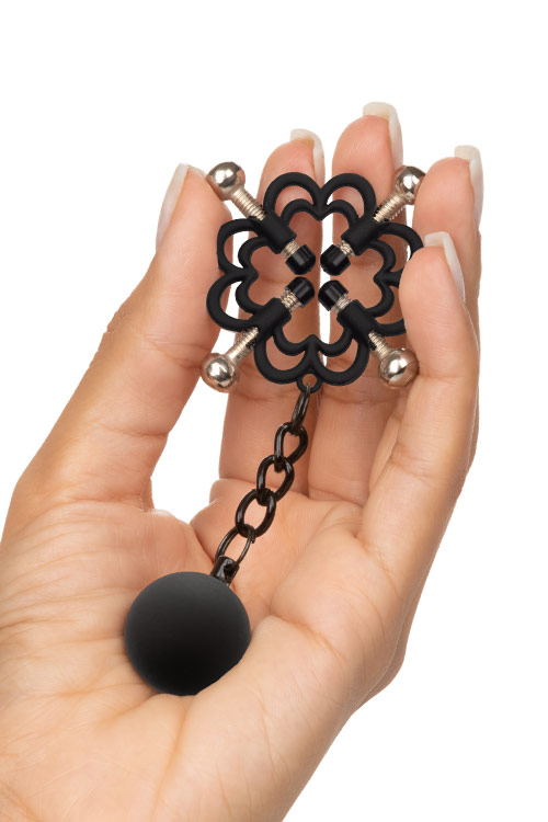 California Exotic Nipple Grips Adjustable Weighted Nipple Clamps
