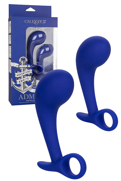 Admiral Silicone Anal Training Set (2 pce)