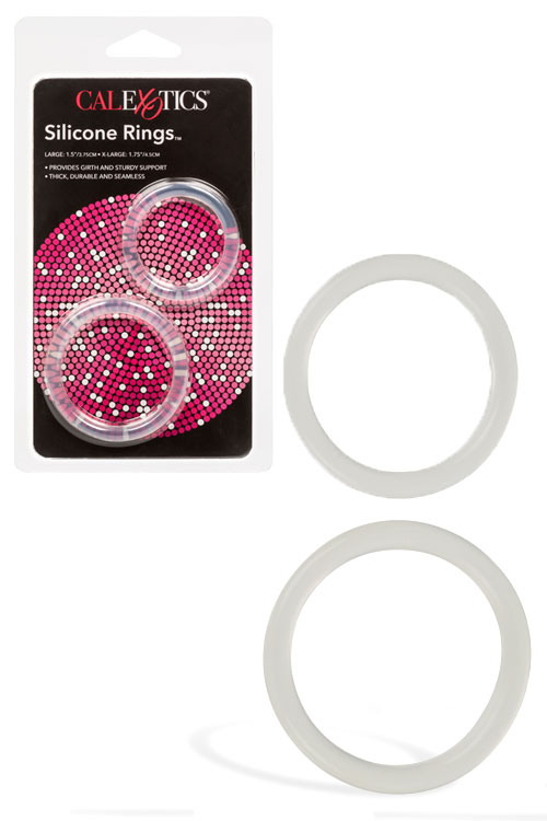 Silicone Penis Rings (Set of Two)