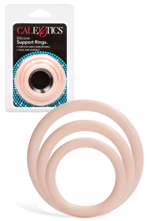 Silicone Penis Rings (Set of Three)