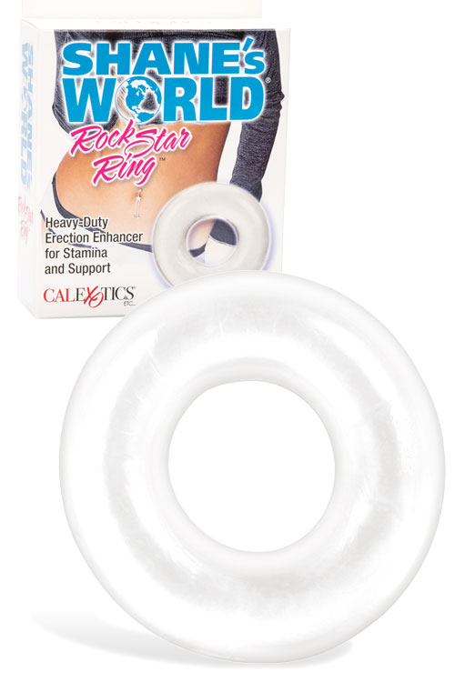 Shane’s World Rock Star Penis Ring - Clear