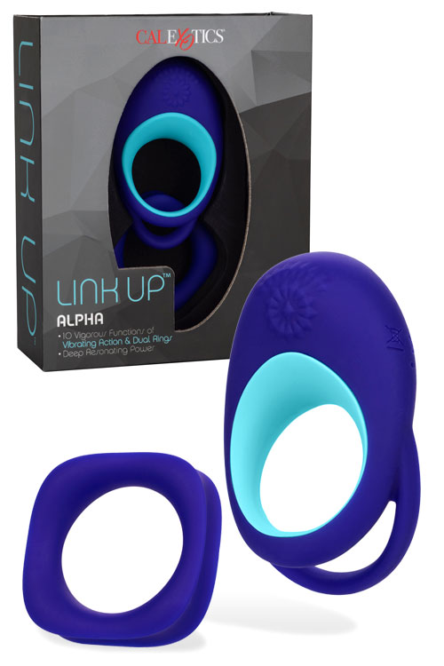 Link Up Alpha Vibrating Couples Ring