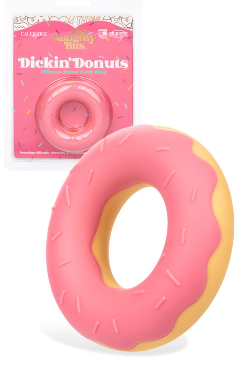 California Exotic Naughty Bits: Dickin’ Donuts Silicone Cock Ring