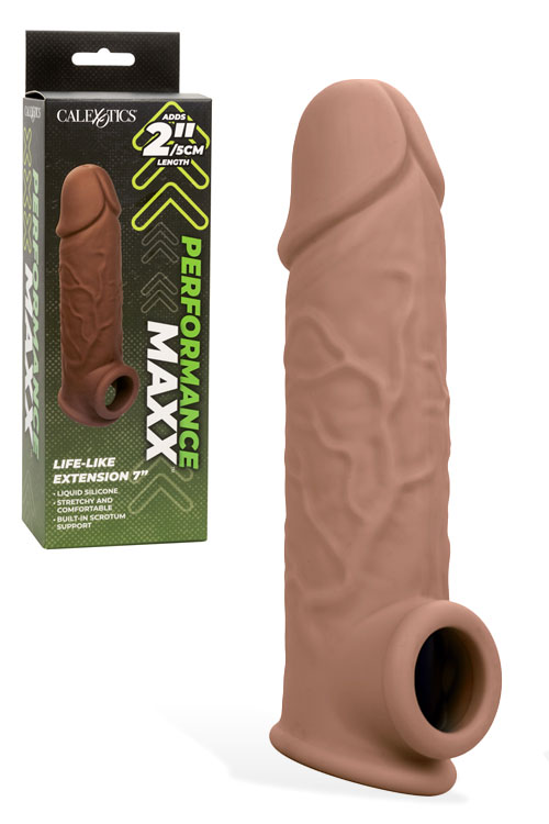 California Exotic Performance Maxx 7&quot; Life Like Penis Extension Sleeve