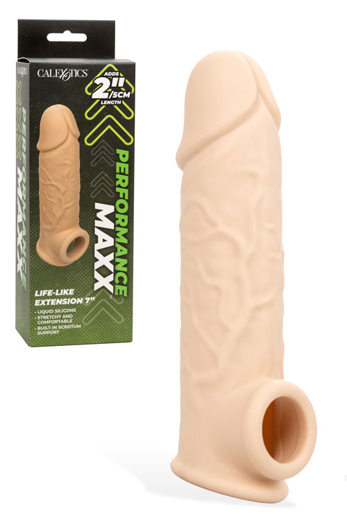 California Exotic Performance Maxx 7&quot; Life Like Penis Extension Sleeve