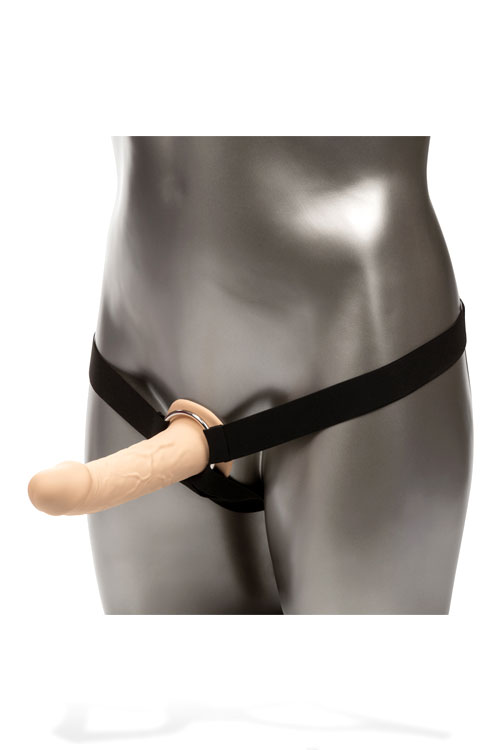 California Exotic Performance Maxx 7&quot; Life Like Penis Extension Sleeve plus Harness