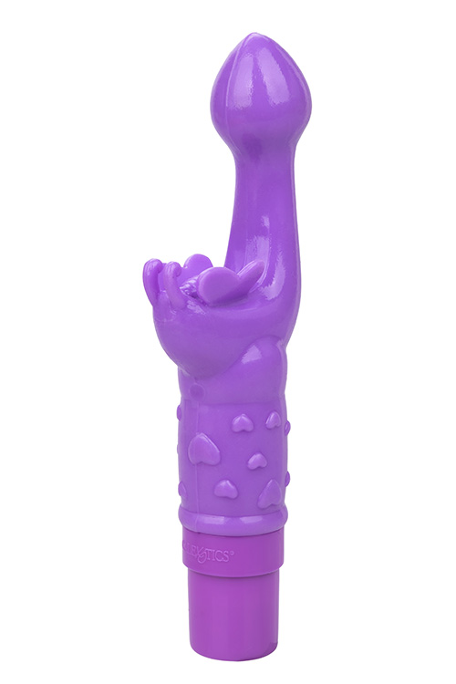 California Exotic Butterfly Kiss 2.75&quot; Mini Rabbit Vibrator with Fluttering Clitoral Teaser