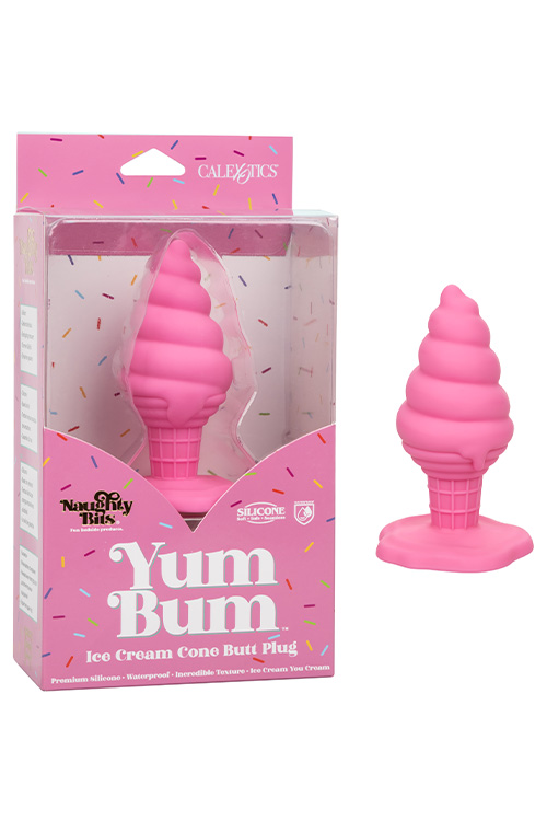 California Exotic Yum Bum 3.75" Ice Cream Cone Butt Plug