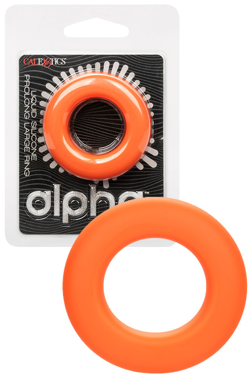 California Exotic Alpha Prolong 1.25&quot; Large Silicone Cock Ring