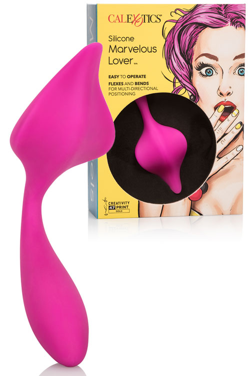 California Exotic Flexible Rechargeable 7&quot; Silicone Clitoral Vibrator