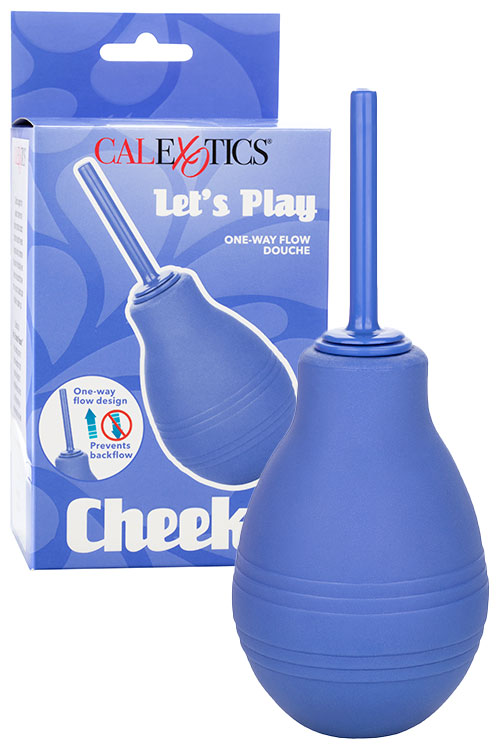 California Exotic Cheeky 8" One Way Flow Anal Douche