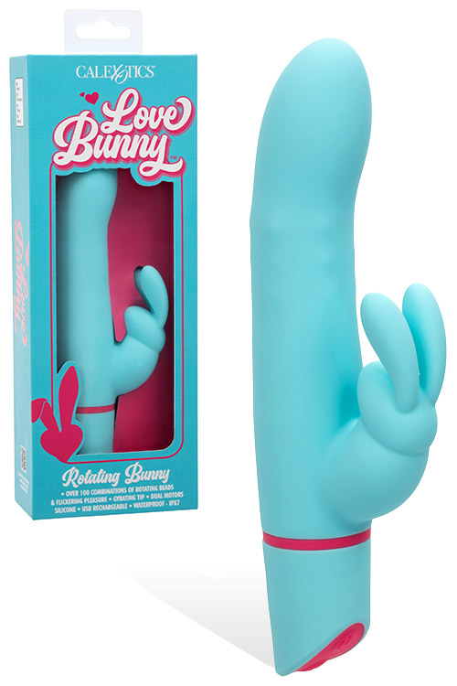 California Exotic Rotating Bunny 7.5&quot; Gyrating Rabbit Vibrator