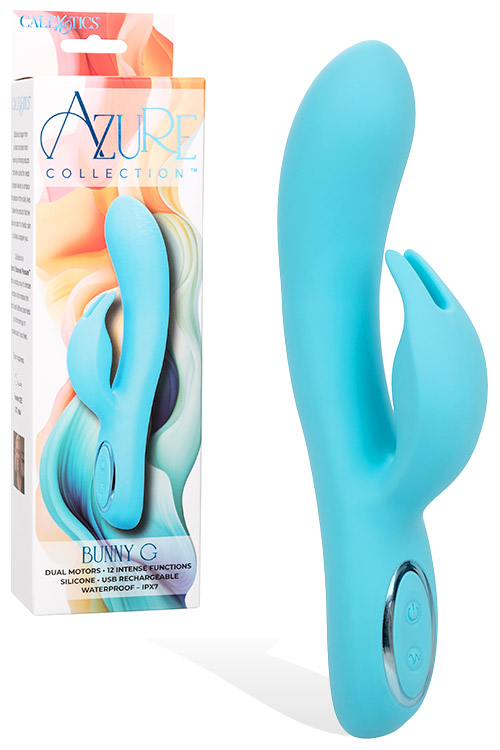 California Exotic Bunny G 9&quot; Silicone Rabbit Vibrator