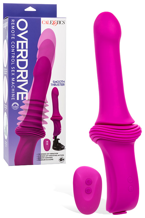 California Exotic Smooth Thruster 6.75&quot; Remote Controlled Thrusting Sex Machine