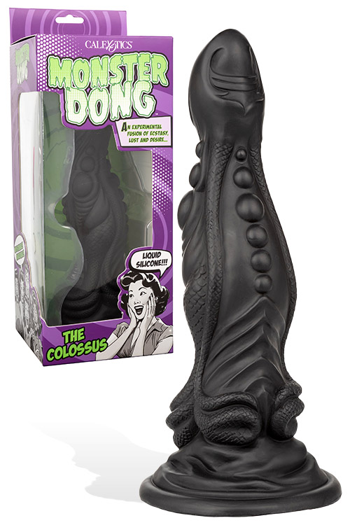 California Exotic The Colossus 9.75&quot; Liquid Silicone Monster Dildo