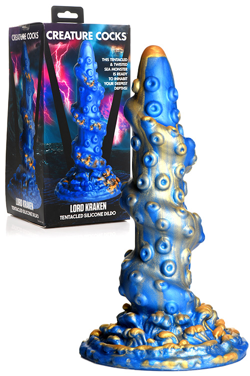 Creature Cocks Lord Kraken 8.3&quot; Silicone Tentacled Dildo