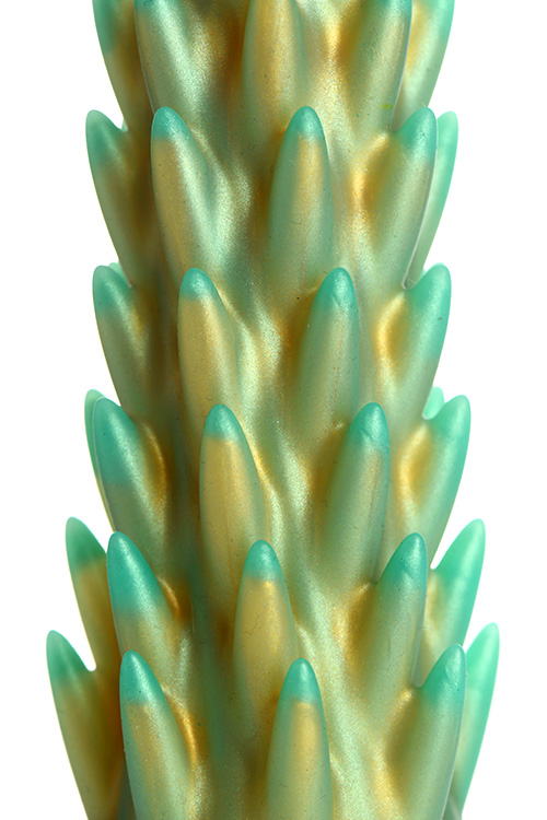 Creature Cocks Stegosaurus 7.6&quot; Silicone Spiky Reptilian Monster Dildo