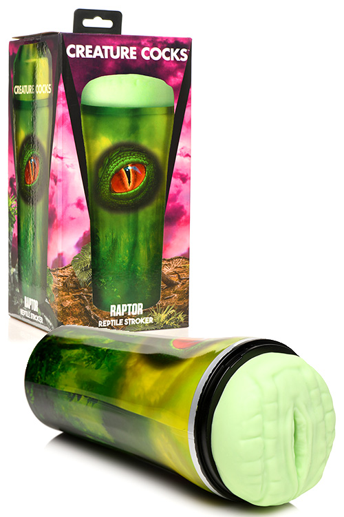 Creature Cocks Raptor 8.7&quot; Reptile Monster Stroker