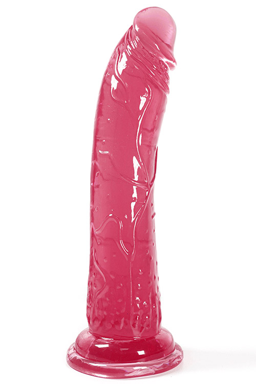 Curious Candy Lollipop 8.3&quot; Realistic Dildo with Suction Cup Base