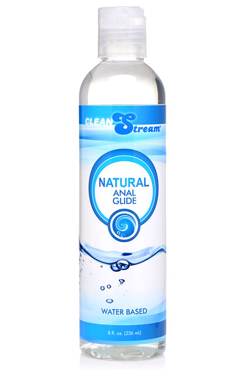 CleanStream Natural Glide Water Based Lubricant | 8oz (236ml)