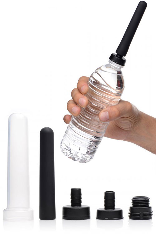 Travel Enema Water Bottle Adapter Set (5 Pce)