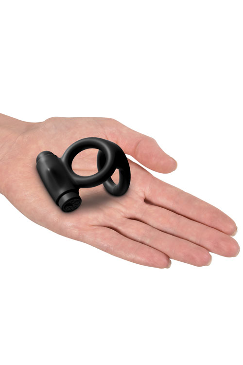 Sir Richards Vibrating Silicone 2.8&quot; Dual Couple's Ring