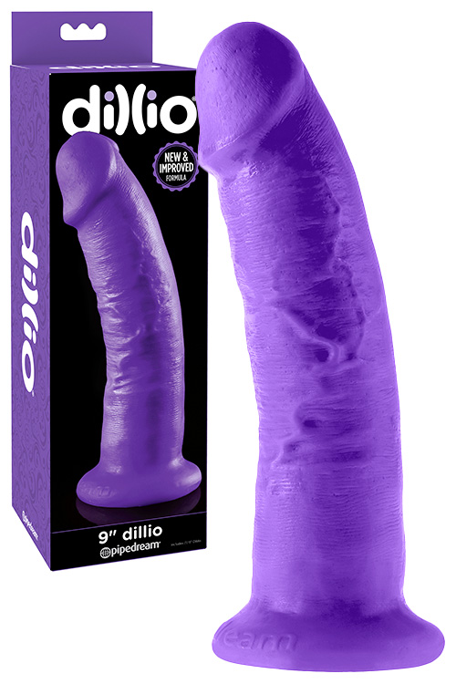 Dillio 9.5&quot; Realistic Dildo with Suction Cup Base