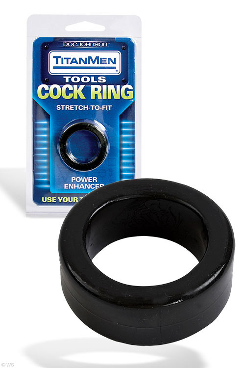 Stretch-To-Fit Cock Ring