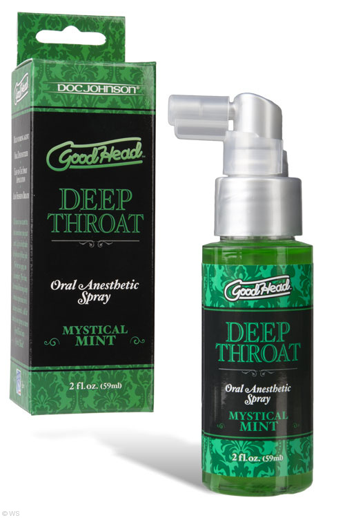 GoodHead Deep Throat Spray - Mint (2 oz.) 