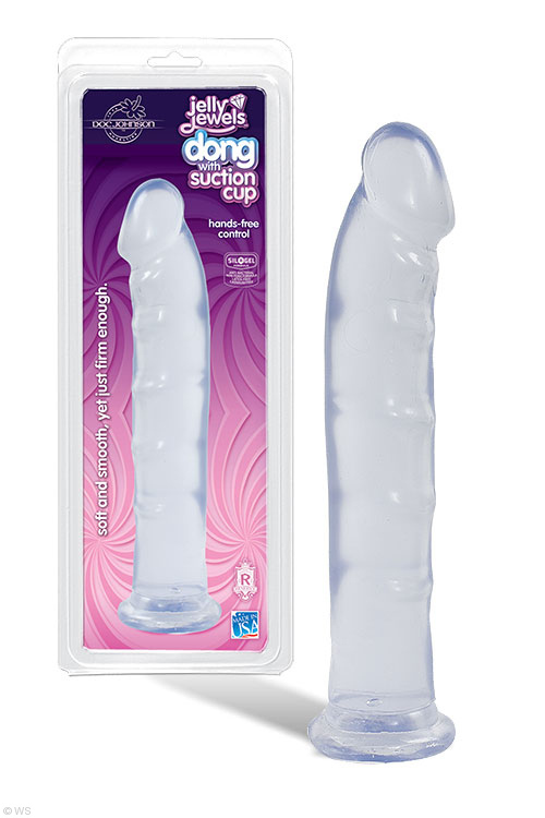 Jelly 8" Dong with Suction Cup