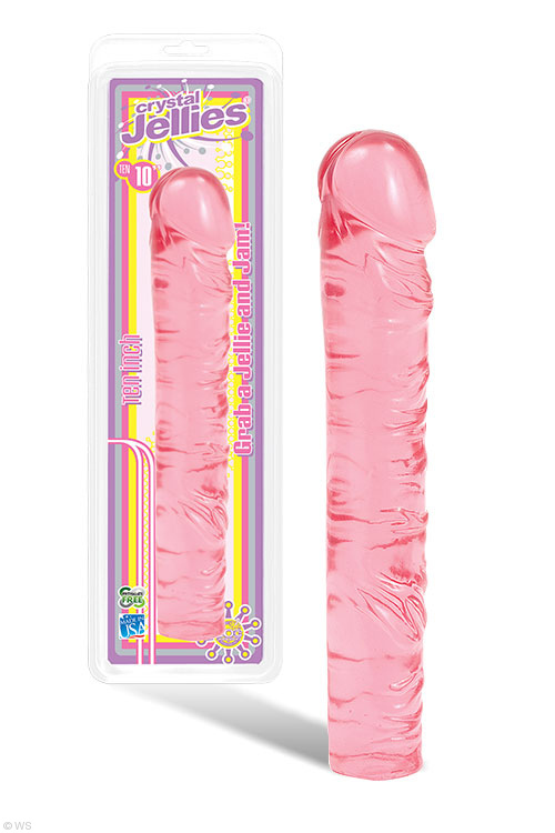 10" Jellies Classic Pink Dong