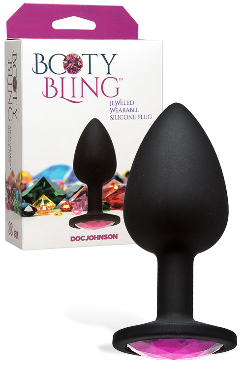 Silicone Booty Bling 3" Anal Plug