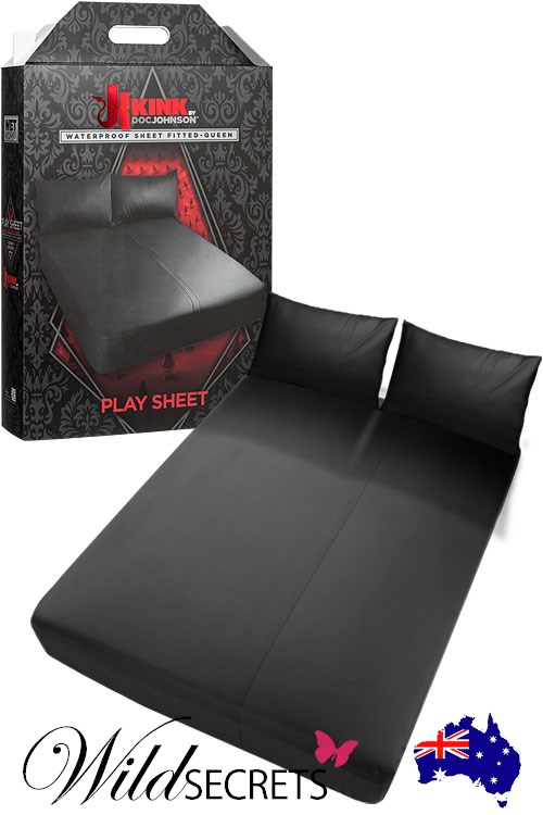 New Doc Johnson Waterproof Fitted Play Sheet Queen Sex