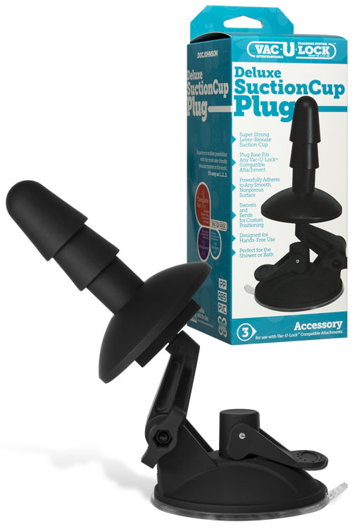 Doc Johnson Vac-U-Lock Deluxe Suction Cup Plug Accessory
