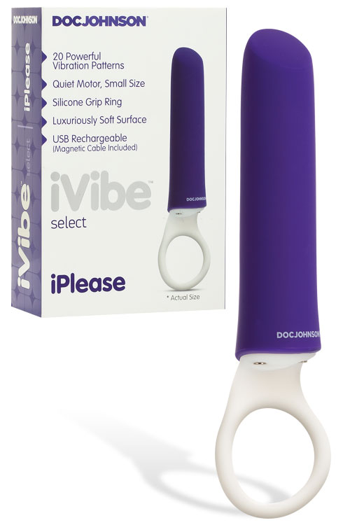 Doc Johnson iVibe Select iPlease Rechargeable 5.25 Mini Vibrator