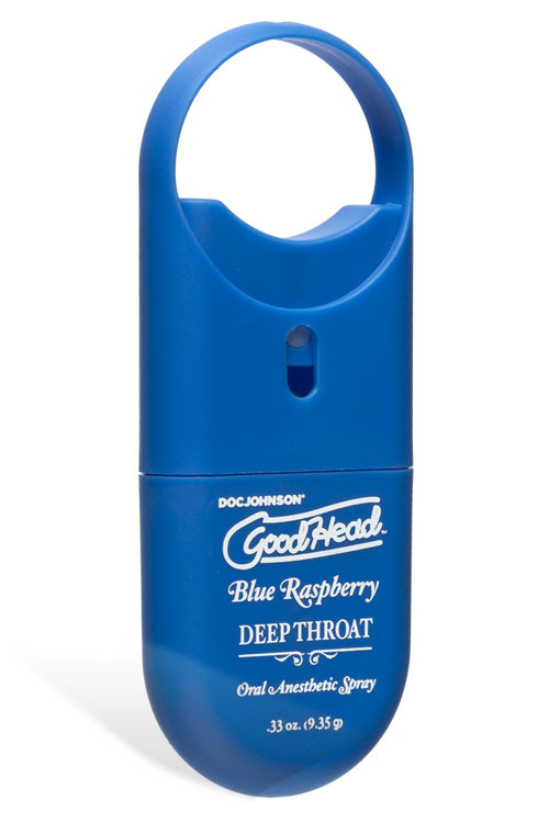 Doc Johnson Deep Throat Spray Blue Raspberry Flavour (9g/33oz)