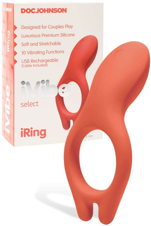 Doc Johnson 4.5" Textured Silicone Couple's Ring