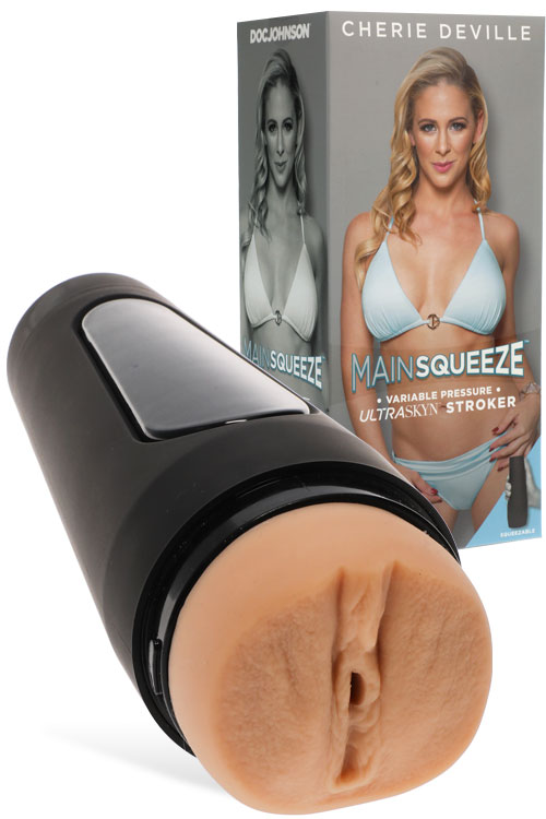 Main Squeeze 9" Realistic Masturbator - Cherie DeVille