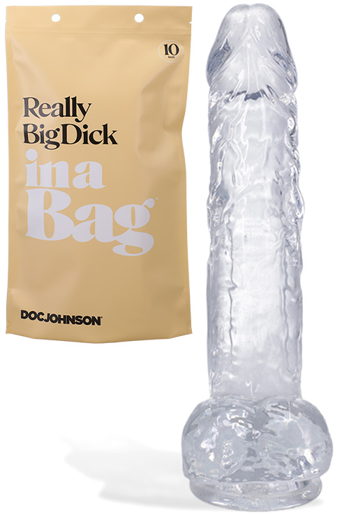 Doc Johnson Really Big 10&quot; Dick In A Bag