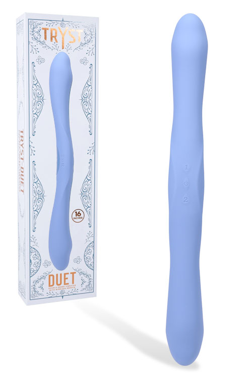 Tryst Duet 16" Remote Controlled Double Ended Vibrating Dildo
