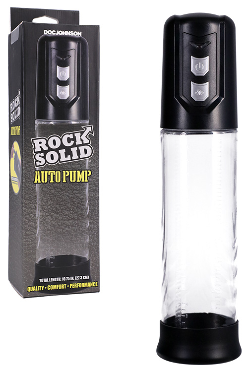 Doc Johnson Rock Solid 10.75&quot; Automatic Penis Pump