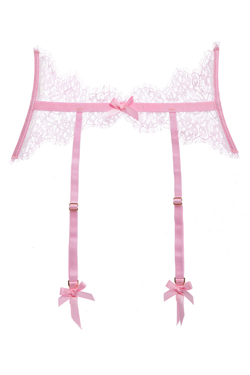 Dita Von Teese Von Follies Seduca Pink Suspender Garter Belt