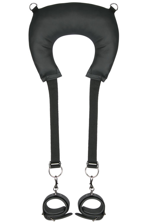 Leg Position Strap With Ankle Cuffs & Neck Pillow