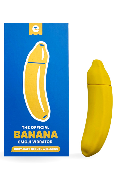 Emojibator Banana 4.6&quot; Vibrator