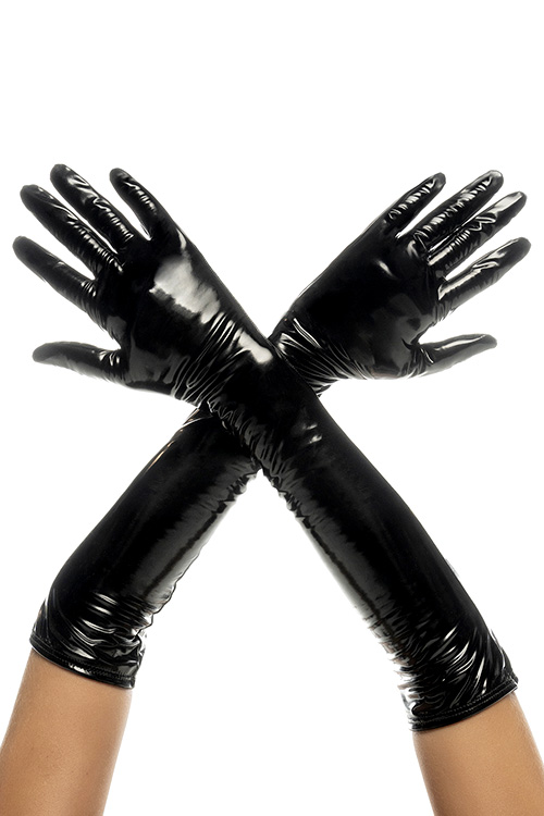 Mapale by Espiral Black Vinyl Gloves